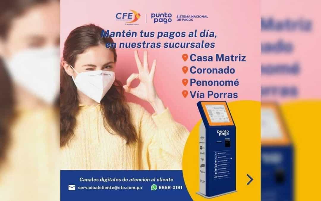 Nueva ubicación y puntos de pago de CFE
