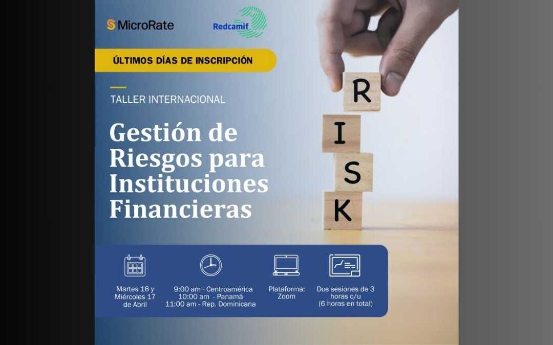 Taller: Gestión de Riesgos para Instituciones Financieras 